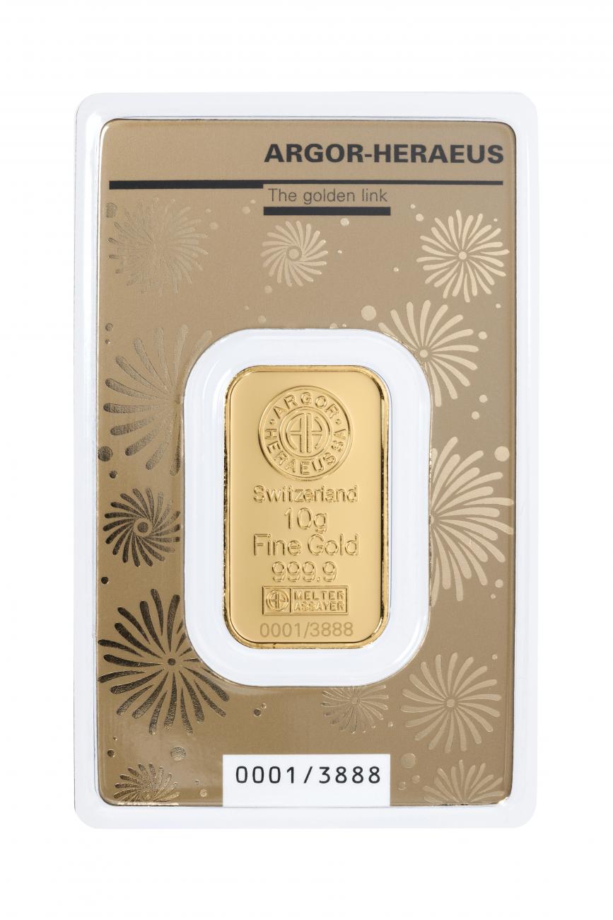Gold ArgorHeraeus Lunar Bar 2020 Year of the Rat 10g Silver Bullion Malaysia